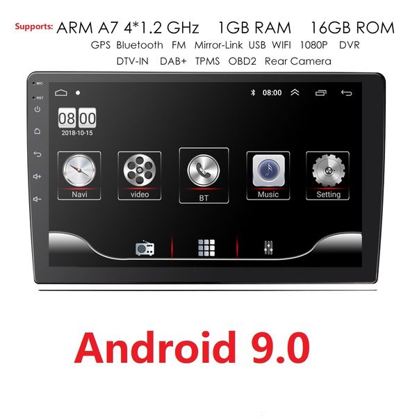 9/10.1 inch android 9.0 gps navigation autoradio multimedia dvd player bluetooth wifi mirrorlink obd2 universal 2din car radio car dvd
9/10.1 inch android 9.0 gps navigation autoradio multimedia dvd player bluetooth wifi mirrorlink obd2 universal 2din car radio car dvd