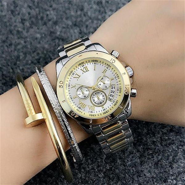 quartz quartz women's steel 36mm dial band women fake 3-eye roman alphabet watches style metal for calendar wrist ro watches ligcb, Slivery;brown
quartz quartz women's steel 36mm dial band women fake 3-eye roman alphabet watches style metal for calendar wrist ro watches ligcb, Slivery;brown