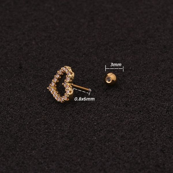 1piece new moon flower cz ear piercing jewelry steel barbell daith earrings helix cartilage studs piercing, Slivery;golden
1piece new moon flower cz ear piercing jewelry steel barbell daith earrings helix cartilage studs piercing, Slivery;golden