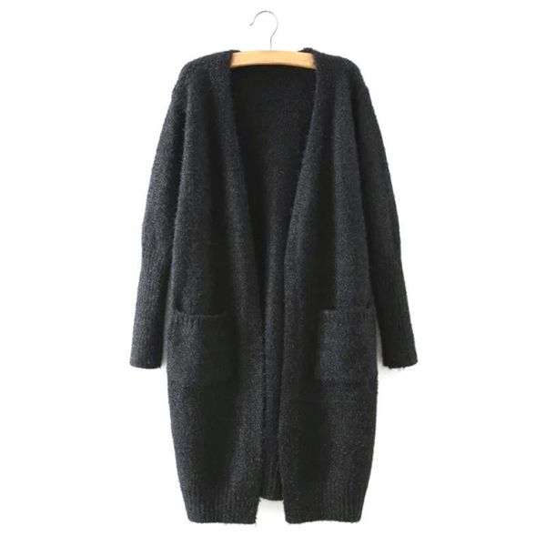 Women Long Sleeve Knitted Cardigan Loose Sweater Outwear Jacket Coat Ladies Sweater Top
Women Long Sleeve Knitted Cardigan Loose Sweater Outwear Jacket Coat Ladies Sweater Top