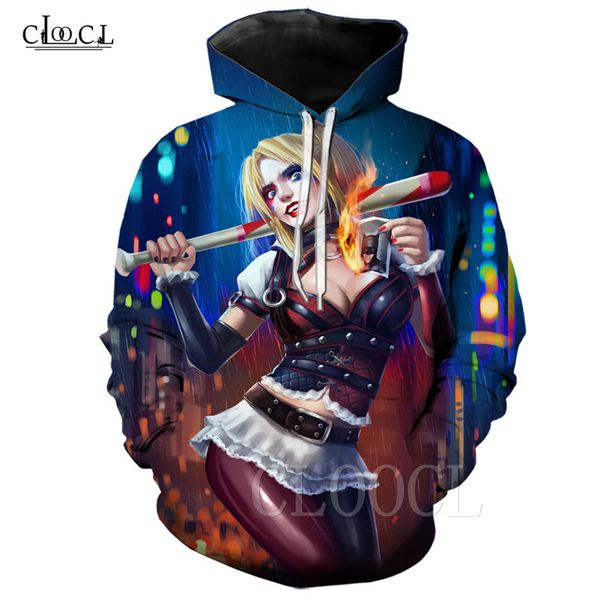 летние птицы prey harley quinn толстовка мужчины женщины с капюшоном 3d печати клоун креатив вскользь streetwear пуловеры, Black
летние птицы prey harley quinn толстовка мужчины женщины с капюшоном 3d печати клоун креатив вскользь streetwear пуловеры, Black