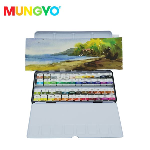 mungyo 12/24/48 colors professional watercolor paints mwph series iron packing solid pigment art drawing paint
mungyo 12/24/48 colors professional watercolor paints mwph series iron packing solid pigment art drawing paint