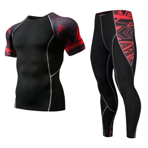 gym sports suits 2pcs / sets men's suit rashguard male kit compression clothing men rrnning t-shirt + leggings tracksuit, Black;blue
gym sports suits 2pcs / sets men's suit rashguard male kit compression clothing men rrnning t-shirt + leggings tracksuit, Black;blue