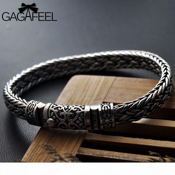 gagafeel 100% 925 silver bracelets width 8mm classic wire-cable link chain s925 thai silver bracelets for women men jewelry gift mx190719
gagafeel 100% 925 silver bracelets width 8mm classic wire-cable link chain s925 thai silver bracelets for women men jewelry gift mx190719