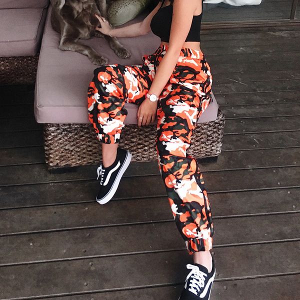 orange camouflage pants harem camo sweatpant high waist hip hop cargo plastic trousers striped pants pantalon femme, Black;white
orange camouflage pants harem camo sweatpant high waist hip hop cargo plastic trousers striped pants pantalon femme, Black;white