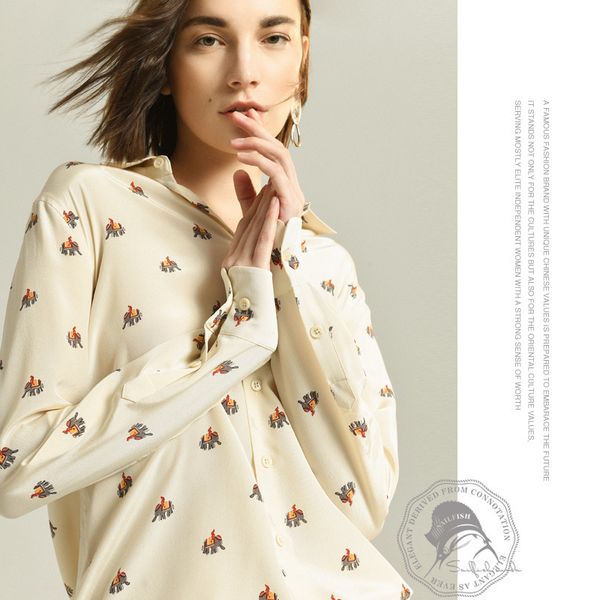 white print elephant floral silk blouse for women long sleeve plus size casual office dress shirts loose
white print elephant floral silk blouse for women long sleeve plus size casual office dress shirts loose