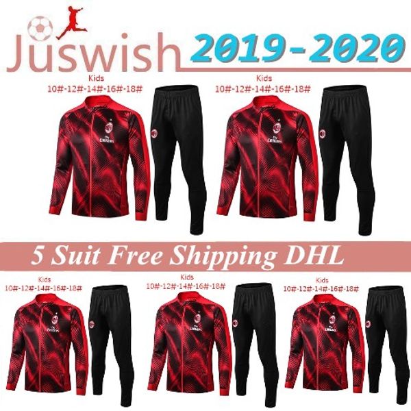 2019 kids ac milan tracksuit survetement jacket set 19 20 ac milan kids training suit long sleeve soccer jacket sportswear tracksuit, Black;red
2019 kids ac milan tracksuit survetement jacket set 19 20 ac milan kids training suit long sleeve soccer jacket sportswear tracksuit, Black;red