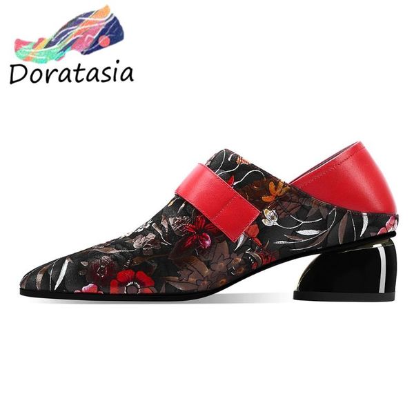 doratasia classic girl pointed toe flower casual office pumps buckle pumps women spring high heel consise leisure shoes woman, Black
doratasia classic girl pointed toe flower casual office pumps buckle pumps women spring high heel consise leisure shoes woman, Black