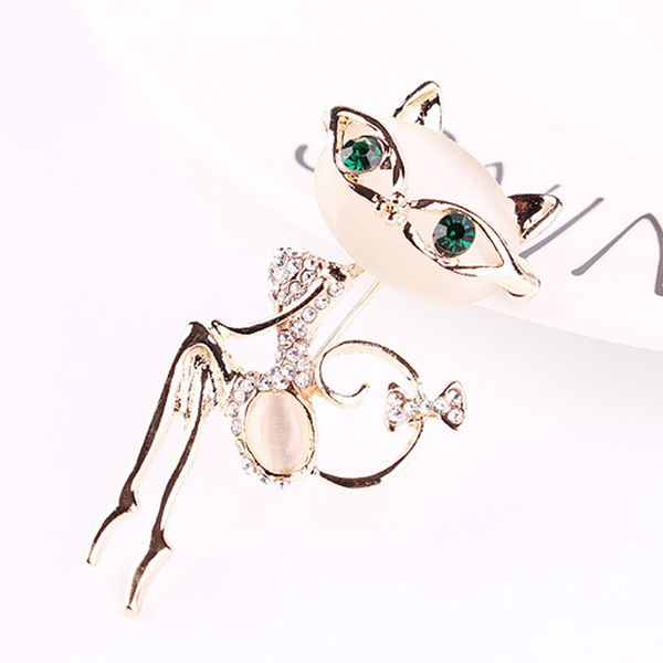 korean fashion cartoon glasses persian cat cute brooch original design pin brooch accessories female party gifts, Gray
korean fashion cartoon glasses persian cat cute brooch original design pin brooch accessories female party gifts, Gray