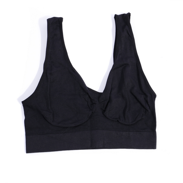 3pcs/set sports vest bra for women seamless yoga gym fitness single layer breathable small vest bra s-3xl size, White;black
3pcs/set sports vest bra for women seamless yoga gym fitness single layer breathable small vest bra s-3xl size, White;black