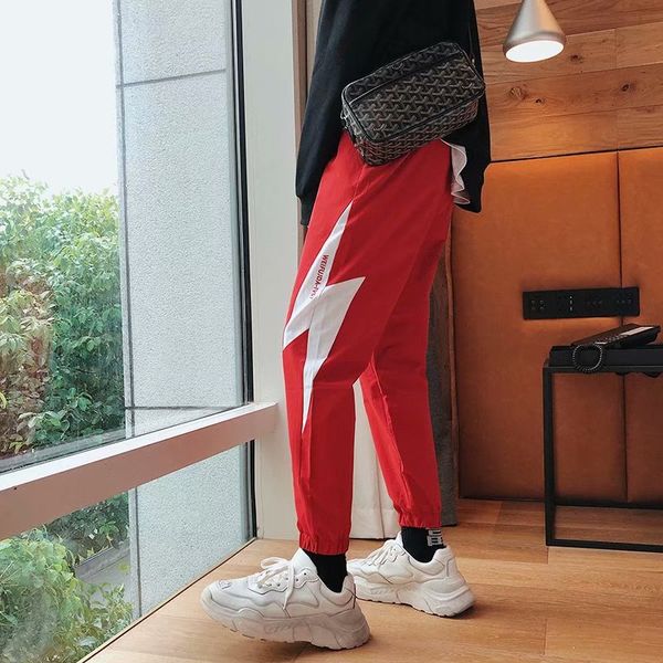 striped patchwork harem pants mens 2019 hip hop printed color block casual joggers sweatpants trousers male streetwear, Black
striped patchwork harem pants mens 2019 hip hop printed color block casual joggers sweatpants trousers male streetwear, Black