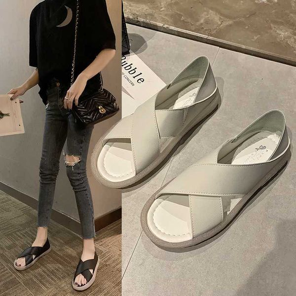 sandals summer designer fashion roman gladiator platform women pu leather open toe beach slippers flat, Black
sandals summer designer fashion roman gladiator platform women pu leather open toe beach slippers flat, Black