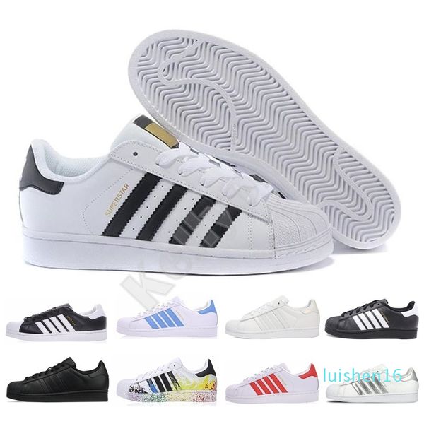 new originals superstar белый голограмма радужные младшие superstars 80s pride дизайнер обуви super star мужчины женщины повседневная обувь, Black
new originals superstar белый голограмма радужные младшие superstars 80s pride дизайнер обуви super star мужчины женщины повседневная обувь, Black