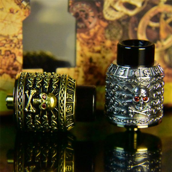 Authentic Riscle Pirate King 2 Atomizer 24mm 3D Engraved Edition King II Signle Coils Deck Design for 510 Vape Mods Ecig DHL Free
Authentic Riscle Pirate King 2 Atomizer 24mm 3D Engraved Edition King II Signle Coils Deck Design for 510 Vape Mods Ecig DHL Free
