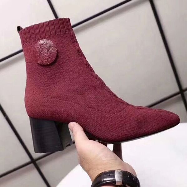 luxuryhermes booties street fashion show womens boots black wine red stretch boots chunky heel womens boots
luxuryhermes booties street fashion show womens boots black wine red stretch boots chunky heel womens boots