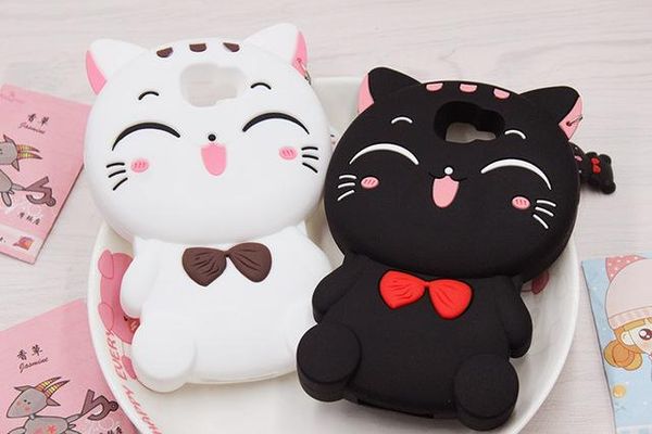 factory price 3d cute cartoon fortune smiling cat phone case for samsung for iphone xs max soft silicone cover coque fundas
factory price 3d cute cartoon fortune smiling cat phone case for samsung for iphone xs max soft silicone cover coque fundas