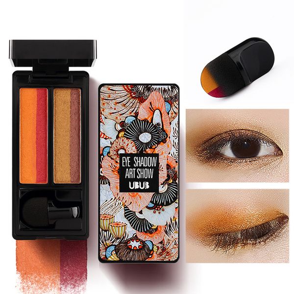 ubub lazy eye shadow palette double color lazy velvet eyeshadow palette waterproof shimmer metallic baked pigment eye shadow makeup 4 colors
ubub lazy eye shadow palette double color lazy velvet eyeshadow palette waterproof shimmer metallic baked pigment eye shadow makeup 4 colors