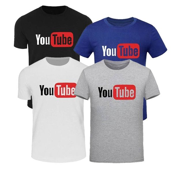 summer mens designer t shirts youtube printing 100% cotton mens fashion designer t shirt short sleeve s-3xl, White;black
summer mens designer t shirts youtube printing 100% cotton mens fashion designer t shirt short sleeve s-3xl, White;black