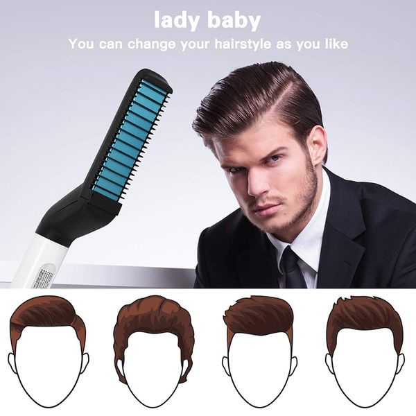 men quick beard straightener styler comb multifunctional hair curling curler show cap tool electric hair styler for men ing
men quick beard straightener styler comb multifunctional hair curling curler show cap tool electric hair styler for men ing