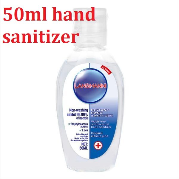 wholesale mini 50ml hand sanitiser gel hand santizer traveling sterilizer kill bacteria moisturizing disinfection anti-bacteria free ship
wholesale mini 50ml hand sanitiser gel hand santizer traveling sterilizer kill bacteria moisturizing disinfection anti-bacteria free ship
