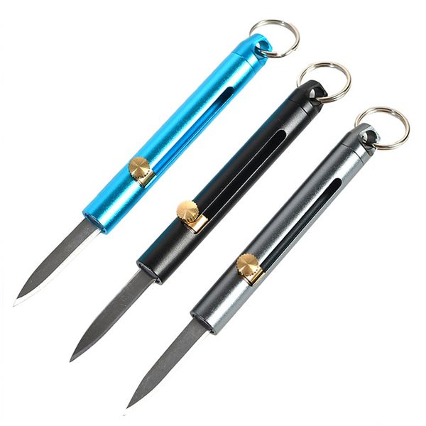 aluminum alloy mini knife sharpener multi function mini pocket knife outdoor portable demolition edc knife
aluminum alloy mini knife sharpener multi function mini pocket knife outdoor portable demolition edc knife