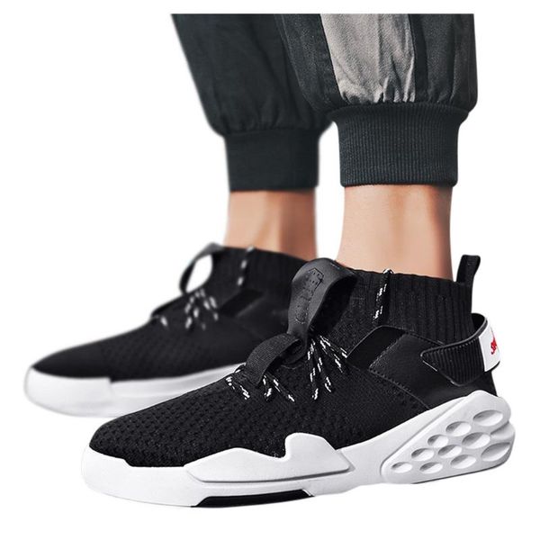 men mesh breathable socks shoes lace-up high-casual shoes student sports anti-slip leisure footwear walking shoes#g4, Black
men mesh breathable socks shoes lace-up high-casual shoes student sports anti-slip leisure footwear walking shoes#g4, Black