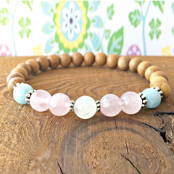 wholesale a grade aquamarin-e bracelet for women 8 mm natural rose quaz moonstone sandalwood bracelet open heart chakra jewelry, Golden;silver
wholesale a grade aquamarin-e bracelet for women 8 mm natural rose quaz moonstone sandalwood bracelet open heart chakra jewelry, Golden;silver