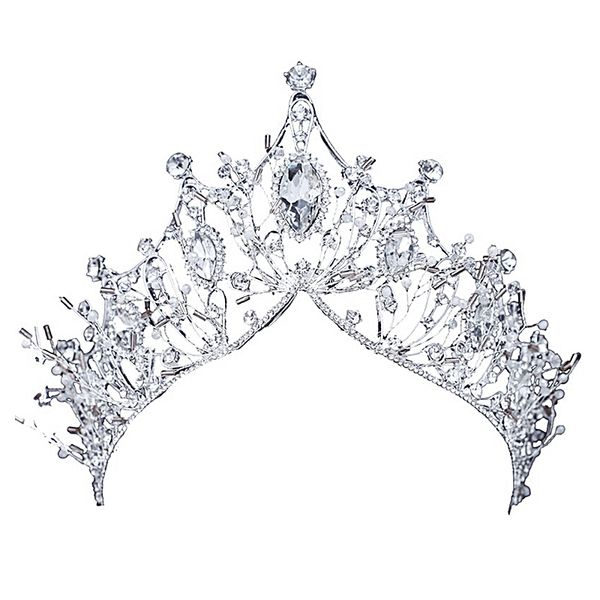 new big baroque handmade crystal princess crowns for queen rhinestone tiaras diadem wedding bridal hair accessories, White;golden
new big baroque handmade crystal princess crowns for queen rhinestone tiaras diadem wedding bridal hair accessories, White;golden