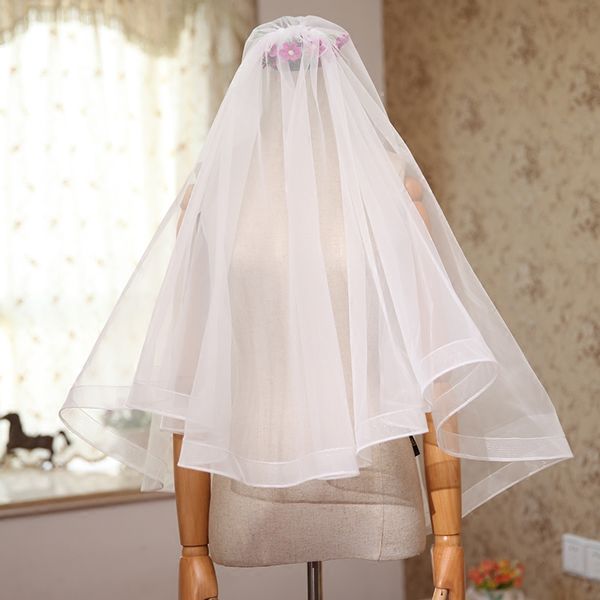 new fashion designer elegant ribbon edge white ivory black wrist length two layer wedding veil alloy comb meidingqianna brand
new fashion designer elegant ribbon edge white ivory black wrist length two layer wedding veil alloy comb meidingqianna brand