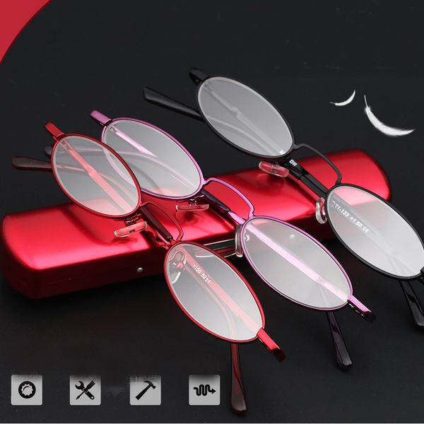 wearkaper retro slim metal frame reading glasses metal frame eyeglasses men women oculos de grau with case 1.0-3.5, White;black
wearkaper retro slim metal frame reading glasses metal frame eyeglasses men women oculos de grau with case 1.0-3.5, White;black