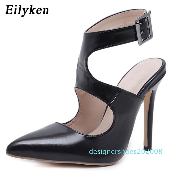 eilyken 2020 new design autumn high heels pumps sandals 12.5cm fashion pointed toe buckle strap gladiator thin heel woman shoes d08, Black
eilyken 2020 new design autumn high heels pumps sandals 12.5cm fashion pointed toe buckle strap gladiator thin heel woman shoes d08, Black