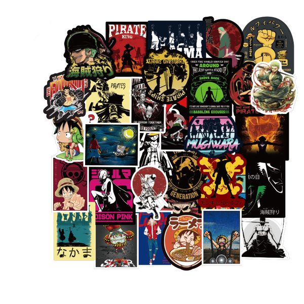 100 pcs one-piece anime stickers graffiti for diy sticker on suitcase luggage lapbike skateboard car
100 pcs one-piece anime stickers graffiti for diy sticker on suitcase luggage lapbike skateboard car