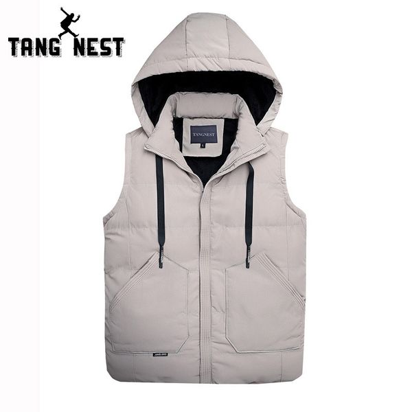 tangnest new arrival thick vest 2018 winter warm fashion vest men hat detachable solid colors asian size 3xl mwb254, Black;white
tangnest new arrival thick vest 2018 winter warm fashion vest men hat detachable solid colors asian size 3xl mwb254, Black;white