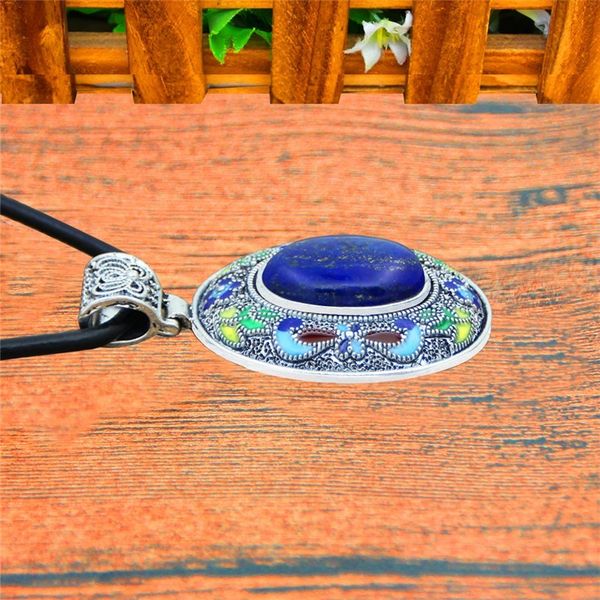 lapis lazuli jewelry sets natural stone necklace earrings hand painting craft flower plant bohemia fashion jewelry ts450, Silver
lapis lazuli jewelry sets natural stone necklace earrings hand painting craft flower plant bohemia fashion jewelry ts450, Silver