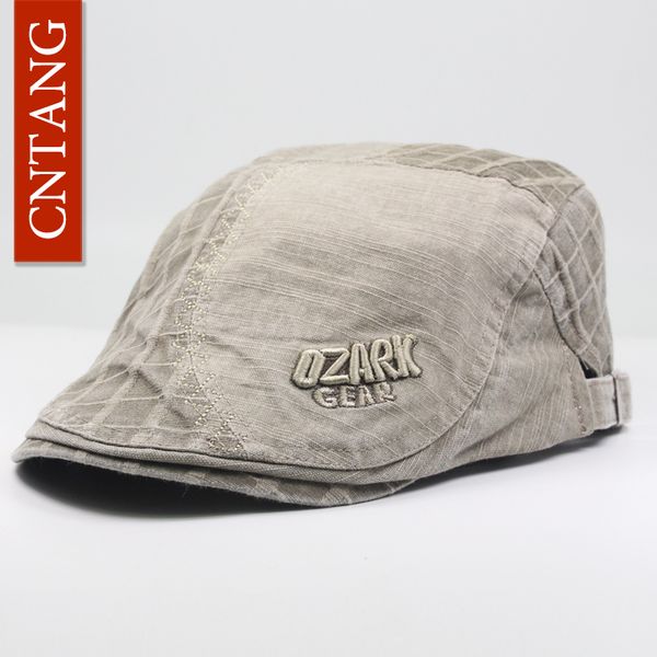 cntang 2020 summer men's letter retro berets casual flat hat cotton visor caps for men fashion vintage flat beret adjustable, Blue;gray
cntang 2020 summer men's letter retro berets casual flat hat cotton visor caps for men fashion vintage flat beret adjustable, Blue;gray