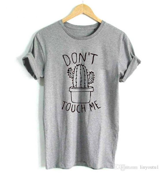 2020 don't tough me cactus t shirt women casual summer tshirts femme & tees vintage black white t-shirt women
2020 don't tough me cactus t shirt women casual summer tshirts femme & tees vintage black white t-shirt women