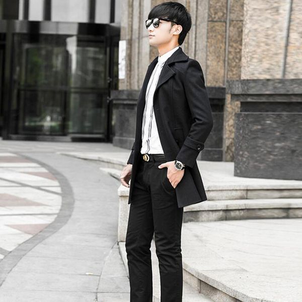 men's clothing 2019 autumn medium-long wool coat men teenage plus size casual single breasted woolen coats mens black outerwear
men's clothing 2019 autumn medium-long wool coat men teenage plus size casual single breasted woolen coats mens black outerwear