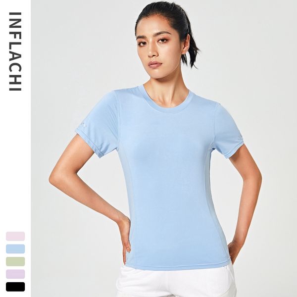 mesh breathable sports t-shirt women's summer slim quick drying fitness running yoga top, Black;blue
mesh breathable sports t-shirt women's summer slim quick drying fitness running yoga top, Black;blue