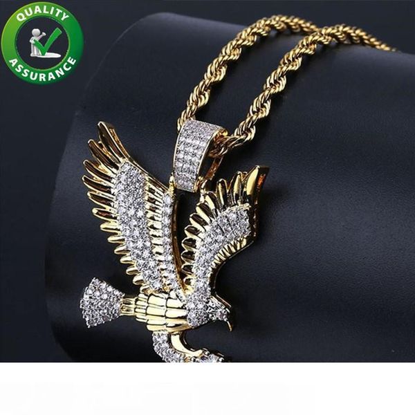 обледеневший кулон хип-хоп bling цепи ювелирные изделия мужчины дизайнер ожерелье мужские золотые цепи подвески роскошные cz алмаз орел шарм, Silver
обледеневший кулон хип-хоп bling цепи ювелирные изделия мужчины дизайнер ожерелье мужские золотые цепи подвески роскошные cz алмаз орел шарм, Silver