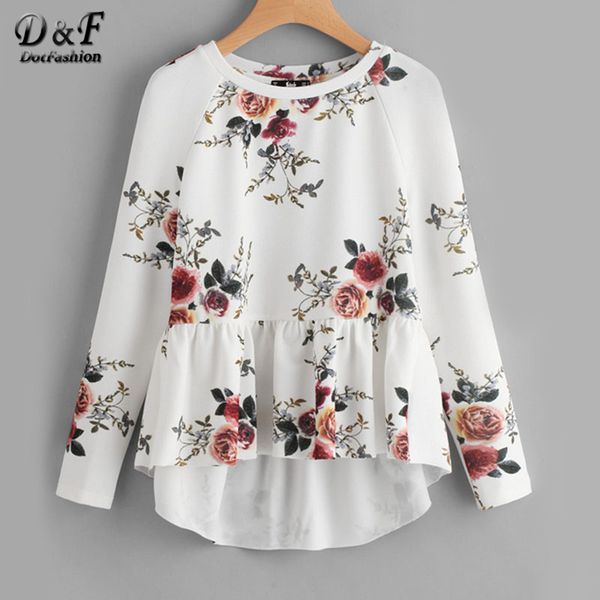 dotfashion raglan sleeve ruffle dip hem tunic blouse white round neck floral 2019 women long sleeve high low blouse
dotfashion raglan sleeve ruffle dip hem tunic blouse white round neck floral 2019 women long sleeve high low blouse