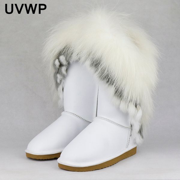 new fashion big natural fox fur snow boots real cow leather women high boots winter long boots rabbit fur tassels non-slip shoes ly191224, Black
new fashion big natural fox fur snow boots real cow leather women high boots winter long boots rabbit fur tassels non-slip shoes ly191224, Black