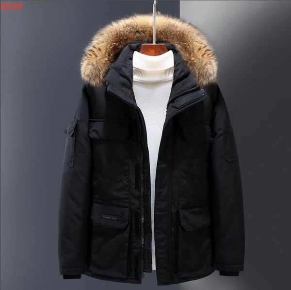 2020 winter fourrure down parka homme jassen chaquetas outerwear big fur hooded fourrure manteau down jacket coat hiver doudoune, Black
2020 winter fourrure down parka homme jassen chaquetas outerwear big fur hooded fourrure manteau down jacket coat hiver doudoune, Black