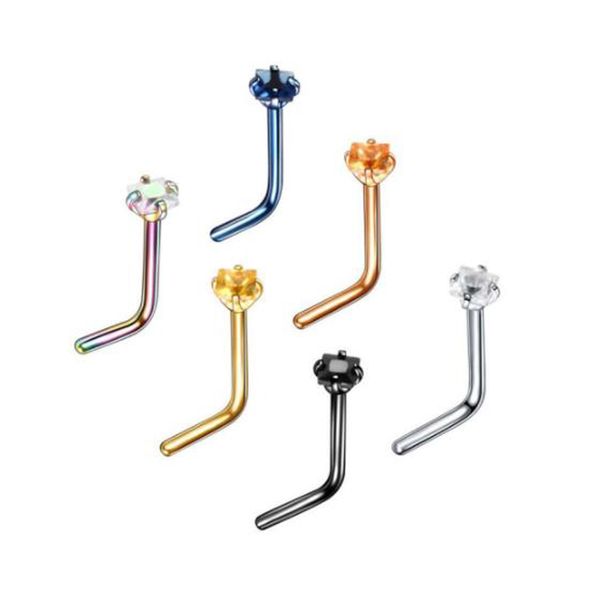 10 pcs/lot 20g nose piercing jewelry 316l stainless steel nose rings clear crystals l-shape piercing nez piercing nariz rings, Slivery;golden
10 pcs/lot 20g nose piercing jewelry 316l stainless steel nose rings clear crystals l-shape piercing nez piercing nariz rings, Slivery;golden