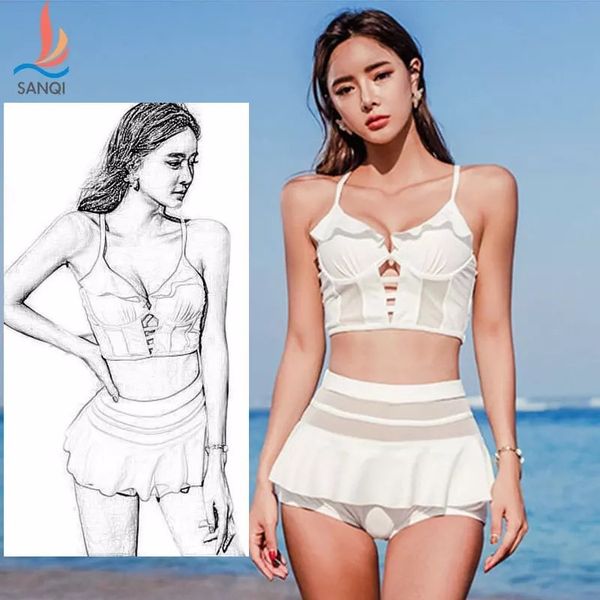 swimsuit bathing suits women swiming suit swim 2019 new summer clothes for 2009 separated swimming female sensory skirt cover, White;black
swimsuit bathing suits women swiming suit swim 2019 new summer clothes for 2009 separated swimming female sensory skirt cover, White;black