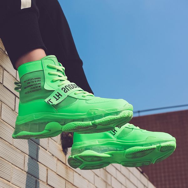 fashion street shoes men transparent sole chunky sneakers men high dad shoes orange green yellow zapatos hombre
fashion street shoes men transparent sole chunky sneakers men high dad shoes orange green yellow zapatos hombre