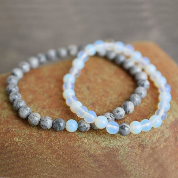 long distance relationship bracelets 6mm mala beads beaded bracelet gray j-asper bracelet for couples gift, Golden;silver
long distance relationship bracelets 6mm mala beads beaded bracelet gray j-asper bracelet for couples gift, Golden;silver