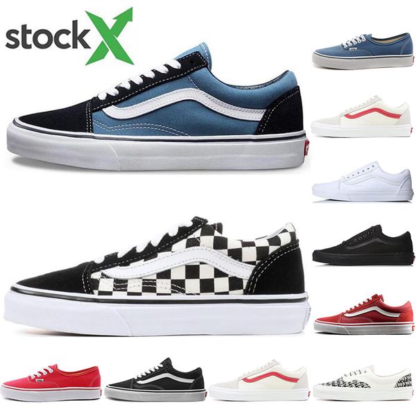 vans fashion canvas sneakers old skool sk8 hi slip on men women skateboard shoes triple checkerboard fashion casual shoe 36-44, White;red
vans fashion canvas sneakers old skool sk8 hi slip on men women skateboard shoes triple checkerboard fashion casual shoe 36-44, White;red