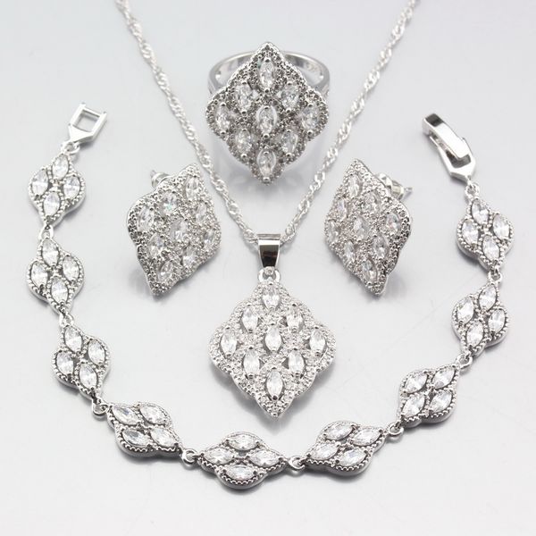 charm women wedding jewelry sets 925 silver white zircon stud earrings/pendant/necklace/ring size 6/7/8/9/10/bracelet length 21c, Slivery;golden
charm women wedding jewelry sets 925 silver white zircon stud earrings/pendant/necklace/ring size 6/7/8/9/10/bracelet length 21c, Slivery;golden