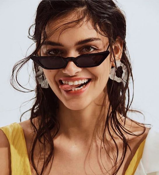 women cat eye sunglasses small size fashion retro ladies sun glasses female black purple red glasses uv400, White;black
women cat eye sunglasses small size fashion retro ladies sun glasses female black purple red glasses uv400, White;black