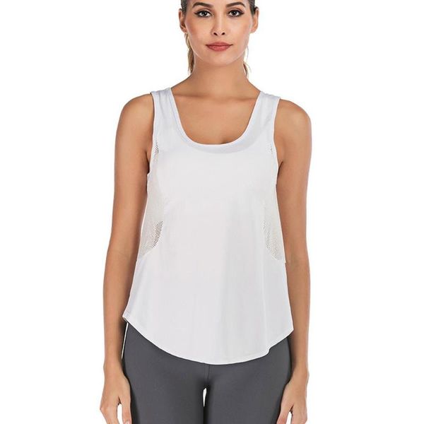 women's summer outdoor relaxed moisture wicking strappy lightweight sweat performance singlet, White;red
women's summer outdoor relaxed moisture wicking strappy lightweight sweat performance singlet, White;red